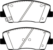 Cargar imagen en el visor de la galería, EBC 19+ Genesis G70 2.0L Turbo Ultimax Front Brake Pads