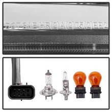 Load image into Gallery viewer, Spyder Chevy Silverado 2014-16 2500 HD Projector Headlights Light Bar DRL Chrm PRO-YD-CSHD14-LBDRL-C