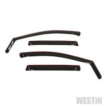 Cargar imagen en el visor de la galería, Westin 13-19 Ford Escape In Channel Wind Deflector 4pc - Smoke