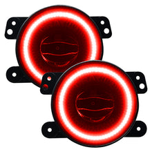 Cargar imagen en el visor de la galería, Oracle Jeep Wrangler JK/JL/JT High Performance W LED Fog Lights - Red SEE WARRANTY