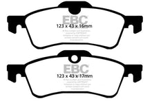 Cargar imagen en el visor de la galería, EBC 02-03 Mini Hardtop 1.6 Redstuff Rear Brake Pads