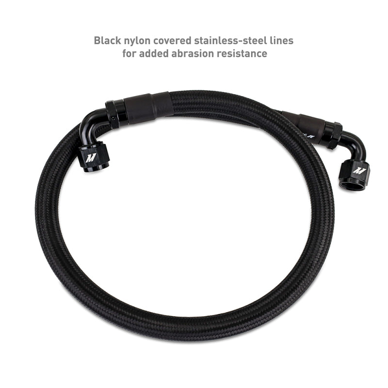 Mishimoto 2022+ Subaru BRZ/Toyota GR86 Kit de enfriador de aceite - Plata