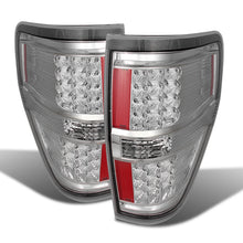 Cargar imagen en el visor de la galería, Xtune Ford F150 09-14 LED Tail Lights Chrome ALT-JH-FF15009-LED-C