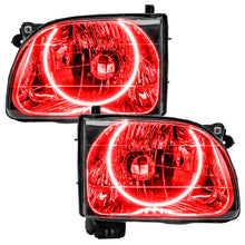 Cargar imagen en el visor de la galería, Oracle Lighting 01-04 Toyota Tacoma Pre-Assembled LED Halo Headlights -Red SEE WARRANTY
