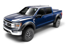 Cargar imagen en el visor de la galería, Bushwacker 2021 Ford F-150 (Excl. Lightning) Bengalas estilo guardabarros extensibles, 4 piezas, color negro