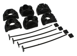Suspensión energética 94-01 Acura Integra / 99-00 Honda Civic Si (transmisión manual) Soporte de motor negro