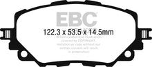 Cargar imagen en el visor de la galería, EBC 2016+ Fiat 124 Spider 1.4L Turbo Pastillas de freno delanteras Greenstuff