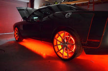 Cargar imagen en el visor de la galería, Oracle LED Illuminated Wheel Rings - Double LED - Red SEE WARRANTY