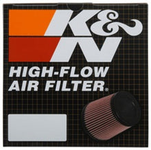 Cargar imagen en el visor de la galería, K&amp;N Universal Rubber Oval Tprd Filter 2.125in Flg ID/3.5in TOSL/2.5in TOSW/4in BOSL/3in BOSW/4in H