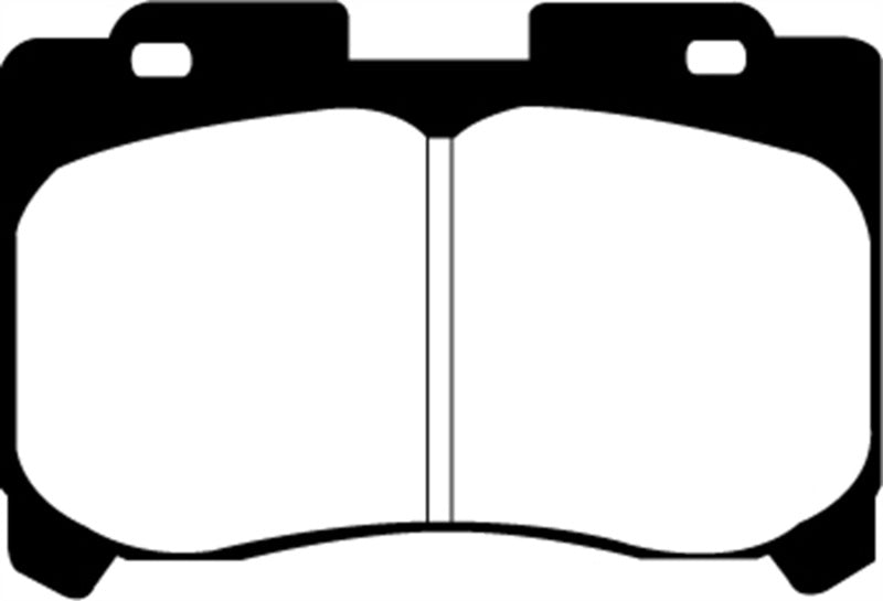 EBC 93-98 Toyota Supra 3.0 Twin Turbo Pastillas de freno delanteras Greenstuff