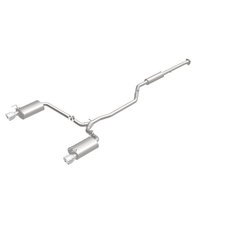 MagnaFlow Sys C/B 2015 Honda Accord 3.5L V6 2.5in SS Doble Parte Trasera Pulida Punta 4.5