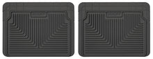 Cargar imagen en el visor de la galería, Husky Liners 12-13 Dodge Ram/88-09 Toyota 4Runner Alfombrillas de piso de segunda fila, color negro resistente