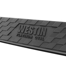 Cargar imagen en el visor de la galería, Westin 19-22 Chev/GMC Silverado/Sierra 1500 DC (No 2019 Ltd) Platinum 4 Oval Nerf Step Bars - Blk