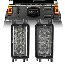 Cargar imagen en el visor de la galería, Oracle 2018+ Jeep Wrangler JL Dual Function Reverse LED Flush Taillight - Amber/White SEE WARRANTY
