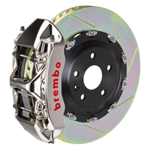 Cargar imagen en el visor de la galería, Brembo 06-10 M5/06-10 M6 Delantero GTR BBK 6 Pistón Billet 380x34 2pc Rotor Ranurado Tipo 1 - Níquel