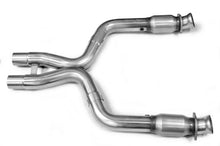 Cargar imagen en el visor de la galería, Kooks 11-14 Ford Mustang GT 5.0L 4V 3 pulgadas x 2 3/4 pulgadas OEM Cat X Pipe Kooks HDR Req
