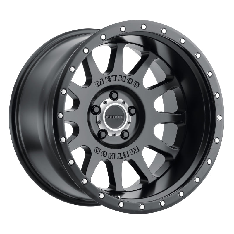Method MR605 NV 20x10 -24 mm Offset 5x5 71,5 mm CB Rueda negra mate