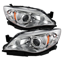 Cargar imagen en el visor de la galería, Xtune Subaru Impreza Wrx 08-14 Halogen Models Only Headlights Chrome HD-JH-SI08-AM-C