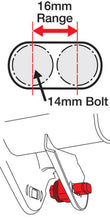 Cargar imagen en el visor de la galería, Herramienta perforadora de ranuras de 14x16 mm SPC Performance