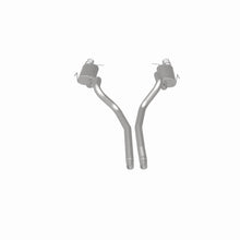 Cargar imagen en el visor de la galería, MagnaFlow 13 Ford Mustang Dual Split Rear Exit Stainless Cat Back Performance Exhaust (Street)