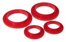 Cargar imagen en el visor de la galería, Prothane 79-04 Ford Mustang Aislador de resorte helicoidal trasero - Rojo