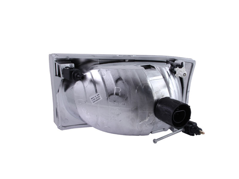 ANZO 2000-2004 Ford Excursion Crystal Faros delanteros cromados 2 piezas