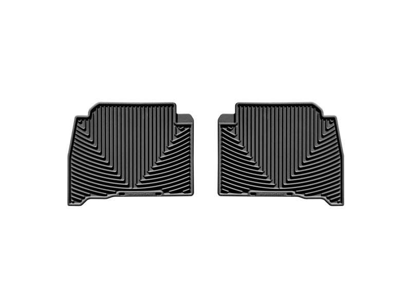WeatherTech 08-13 Lexus LX570 Rear Rubber Mats - Black