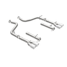 Cargar imagen en el visor de la galería, Eje trasero MagnaFlow, SS, 2,5 pulgadas, punta dividida cuádruple trasera de 3,5 pulgadas 2015 Dodge Challenger R/T 5.7L