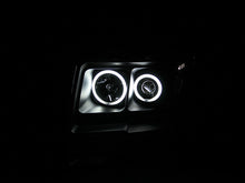 Cargar imagen en el visor de la galería, ANZO 2009-2014 Ford F-150 Faros delanteros con proyector con halo negro (CCFL)