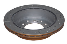 Cargar imagen en el visor de la galería, DBA 03-09 Lexus GX470 Rotor trasero perforado y ranurado Street Series
