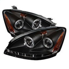 Cargar imagen en el visor de la galería, Spyder Nissan Altima 02-04 Projector Headlights Halogen Model- LED Halo LED Blk PRO-YD-NA02-HL-BK