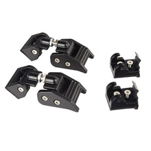 Cargar imagen en el visor de la galería, Rugged Ridge 07-18 Jeep Wrangler JK Black Hood Catches