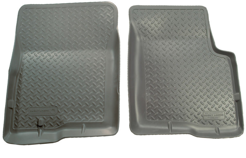 Husky Liners 05-12 Nissan Frontier/11-12 Suzuki Equator Ext Crew Cab Revestimientos de piso estilo clásico gris