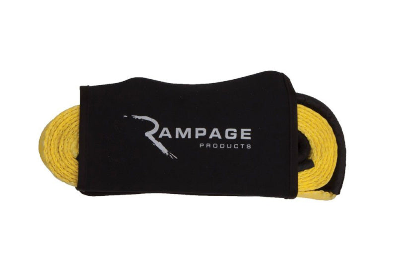 Rampage 1955-2019 Correa universal de recuperación para senderos 2 pies X 30 pies - Amarillo