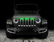 Cargar imagen en el visor de la galería, Oracle Pre-Runner Style LED Grille Kit for Jeep Wrangler JL - Green SEE WARRANTY
