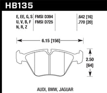Cargar imagen en el visor de la galería, Hawk 95-02 BMW M3 HP+ Street Front Brake Pads