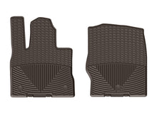 Load image into Gallery viewer, WeatherTech 2020+ Ford Explorer Front Rubber Mats - Cocoa