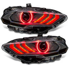 Load image into Gallery viewer, Oracle Lighting 18-23 Ford Mustang Dynamic ColorSHIFT LED Headlights - Black Series SEE WARRANTY