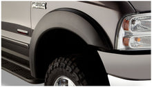 Cargar imagen en el visor de la galería, Bushwacker 99-07 Ford F-250 Super Duty Styleside Extend-A-Fender estilo bengalas 4 piezas - negro