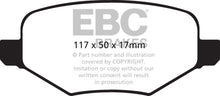 Cargar imagen en el visor de la galería, EBC 11+ Ford Explorer 2.0 Turbo 2WD Greenstuff Rear Brake Pads