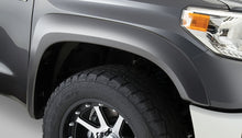 Cargar imagen en el visor de la galería, Bushwacker 14-18 Toyota Tundra Fleetside Extend-A-Fender estilo bengalas 4 piezas - negro