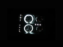 Cargar imagen en el visor de la galería, ANZO 2007-2013 Gmc Sierra 1500 Faros delanteros con proyector con halo negro