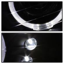 Cargar imagen en el visor de la galería, xTune Chevy Silverado 1500/2500 99-02 Bumper Projector Headlights - LED - Black PRO-JH-CSIL99-SET-BK