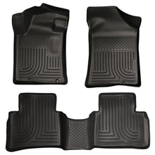 Cargar imagen en el visor de la galería, Husky Liners 13 Nissan Altima Weatherbeater Black Front &amp; 2nd Seat Floor Liners