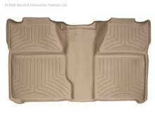 Cargar imagen en el visor de la galería, WeatherTech 07-13 Chevrolet Silverado Crew Cab Rear FloorLiner - Tan