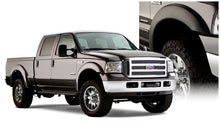 Cargar imagen en el visor de la galería, Bushwacker 99-07 Ford F-250 Super Duty Styleside Extend-A-Fender estilo bengalas 4 piezas - negro
