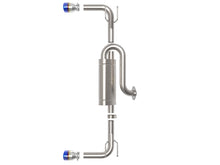 Cargar imagen en el visor de la galería, aFe 19-22 Mazda 3 L4 2.5L Takeda Escape con eje trasero 304 SS de 3 a 2-1/2 pulgadas con punta de llama azul