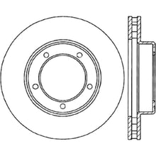 Cargar imagen en el visor de la galería, StopTech 98-07 Lexus LX / Toyota Land Cruiser Cryo Slotted Front Right Sport Brake Rotor
