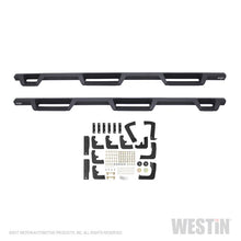 Cargar imagen en el visor de la galería, Westin/HDX 09-18 Dodge/Ram 1500 Crew Cab (5.5ft Bed) Drop Wheel to Wheel Nerf Step Bars - Txt Black