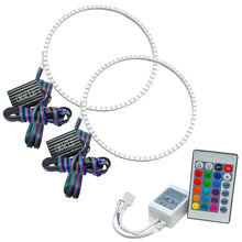 Cargar imagen en el visor de la galería, Oracle 2021 Ford Bronco Base Headlight LED Halo Kit - ColorSHIFT - w/ Simple Controller SEE WARRANTY